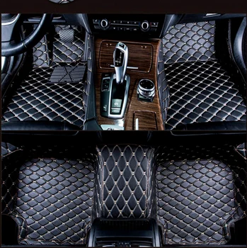 automobilio grindų kilimėliai Chrysler 300C Grand Voyager Sebring automobilių stilius auto reikmenys, automobilių Lipdukai kilimų Lipdukai Užsakymą pėdų kilimėlis