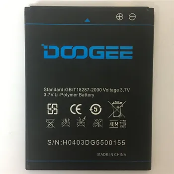B-DG550 DG550 Originalų Mobilųjį Telefoną, Baterija Doogee Durklas 550 3000mAh Realias galimybes Pakeisti Baterijas, Geriausios Kokybės