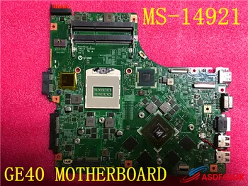 Originalus MS-1492 MSI GE40 NEŠIOJAMOJO kompiuterio pagrindinę PLOKŠTĘ SU GT850 Grafikos plokštė MS-14921 Bandymo GERAI