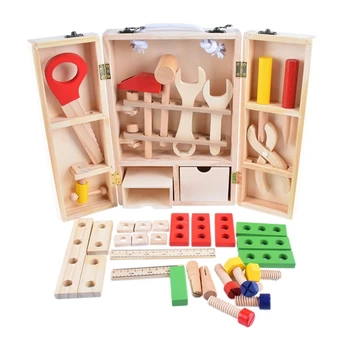 Švietimo Žaislai, Nešiojamų Stalo Įrankių Rinkinį 