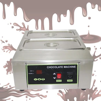 Mini Šokolado Šiluminio Apdorojimo Mašinos, Maži Liejimo, Lydymo Mašinų Danga Šokolado Gamybos Mašina