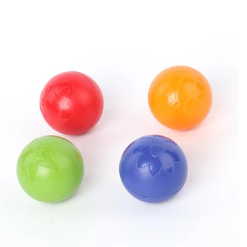 1@#1pcs Color Ball Žaislas Kamuolys Ekologiškas Spalvingas Kamuolys Duobes Minkšti Plastikiniai Vandenyno Vandens Kamuolys Vandenyno Bangos Kamuolys, Žaislai, Vaikams, Vaikas, Kūdikis