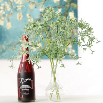 Modeliavimo Augalų Bluegrass Laraton Netikrą Gėlių Ivy Šešių lapų Humulus Namų Vestuvių Dekoravimas Gėlių Išdėstymas Priedai