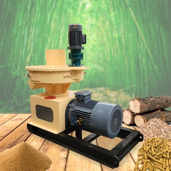 Tvirtos Medienos Granulių Grilis Mašina, Biomase, Pjuvenomis Ryžių Lukštų Medvilnės Stiebų Medienos Pelletizing Cassave Granulių mašina