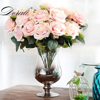 1 Krūva Dirbtinio šilko prancūzijos Rožė Gėlių Puokštė Netikrą Gėlių Organizuoti Stalo Daisy Vestuvių Gėlės Dekoras Šalies aksesuaras Flores
