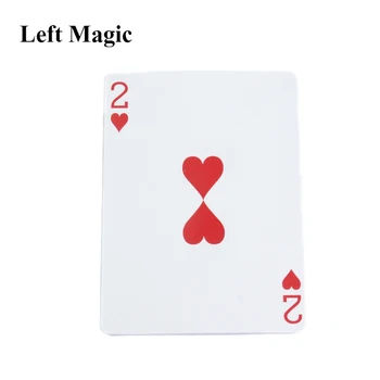 1 Vnt Originalus Specialių Žaidimo Kortų Pokerio Magija Gudrybės Juda Širdį 2 Iš Arti Scenos Rekvizitai Iliuzija Accessary Magas