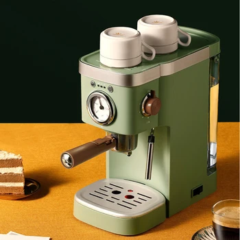 20 Barų 1050W Pusiau Automatiniai Kavos virimo aparatas Mašina su Pieno Putų Lazdelė, skirtas Espresso, Cappuccino Latte, Mocha
