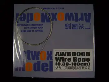 Virvės ARTWOX metalinės vielos AW60008 Vielos 0.38*100CM