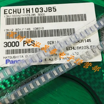 Originalus naujas 100% ECHU1H103GB5 1206 10NF 50V CBB poliesteris kondensatorius pleistras metalizuota plėvele kondensatorius (Induktyvumo)