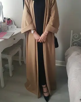 Islamo Musulmonų Moterų Suknelė Eid Artimųjų Rytų Musulmonų Mados Dubajus Skraiste Cardigan Varčias Abaja Turkijos Musulmonų Suknelė Donsignet