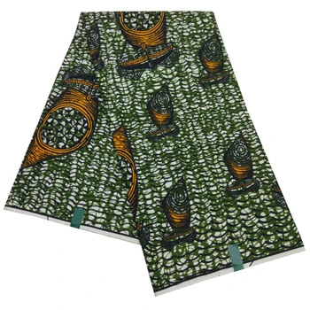 Nigerijos Afrikos Poliesteris Goth Spausdinimo Audinio Ankara Aukštos Kokybės Tekstilės Audinio Batikos 6Yards