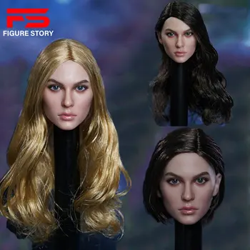 SANDĖLYJE SUPER ANTIS SDH025 1/6 Masto moterų galvos skulptūra gražus rusų modelis tinka 12 cm veiksmų figuer kūno modelis