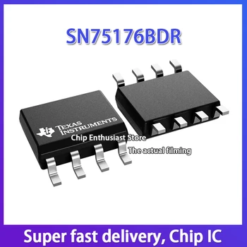 10VNT SN75176BDR TI CHIP SOIC-8 siųstuvas-imtuvas Originalus Originali 4.75 V ~ 5.25 V