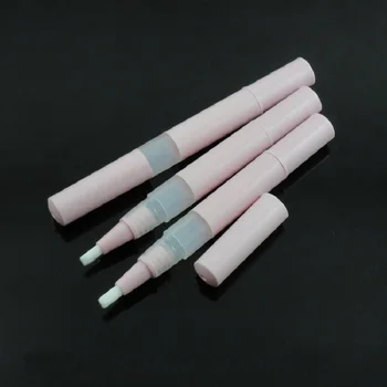 2,5 ML Daugkartiniai Twist Pen, Tuščias, Plastikinis Rožinės spalvos Kosmetikos Konteineris Nešiojamas 