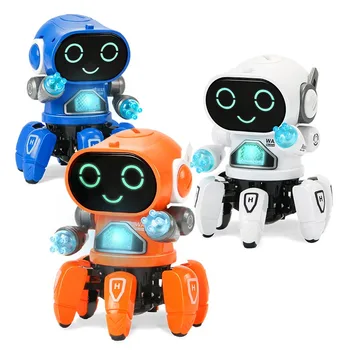 Emo Robotas Smart Robotai Šokių Balso Komandą Jutiklis, Dainuoti, Šokti, Kartojant Robotas Žaislas Vaikams, Berniukams ir Mergaitėms Talkking Robotai