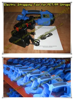 Didmeninė Kinija+Žemiausios Gamyklos Kainą !Nešiojamieji Elektriniai Baterija Plastiko Suveržiamųjų Įrankis, skirtas 12-16mm PET/PP apkaustai, dirželis
