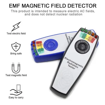 Nešiojamų Elektromagnetinio Spinduliavimo Detektorių Srityje EMF Gaus Metrų Vaiduoklių Medžioklės Detektorius Nešiojamų EMF Magnetinio Lauko Detektorius