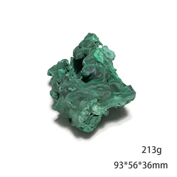 213g C1-1E Natūralių gražus Malachito mineralinių egzempliorius, Akmenų kristalų, Iš Kongo